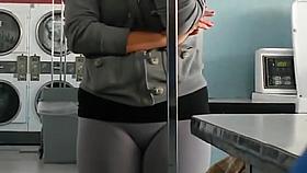 cameltoe gris lavanderia