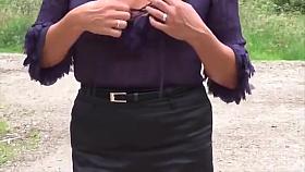 Secretary lunch time stroll