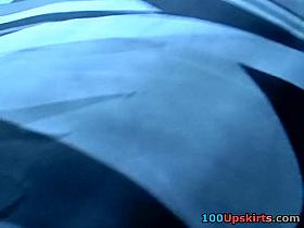 Red high-heels upskirt