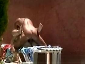 Older couple fucking outdoors