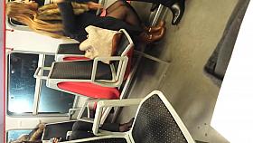 black sexy dans le RER D