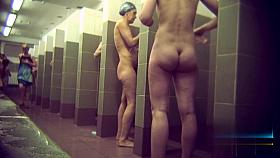 Hidden cameras in public pool showers 1001