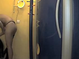 Stunning party girl's heart shaped ass