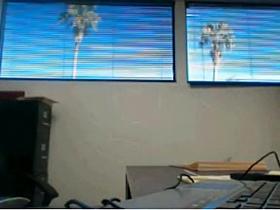 Using the chance to get naked