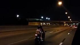 Her thong ass gonna cause acciden