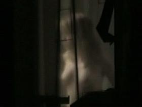 Amazing blonde neighbor window voyeur