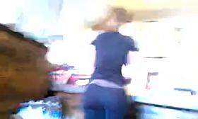 Sexy ass in spandex 2