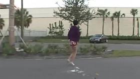 Public exposure girl