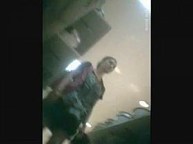 boso voyeur upskirt young mom shopping