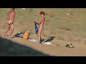 Geilen op het strand