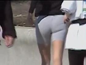 Hot sports candid video of the sexy amateur butt cheeks 01zf