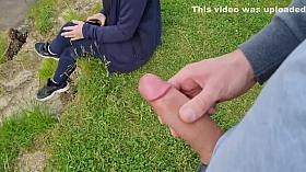 Man Public Jerk Off Dick Near Stranger Girl - Compilation