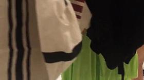 White Jean Shorts Pawg showing those thighs