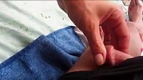 Blowjob at the Beach Mature Wife Performs Fellatio