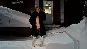 Winter motel mischief and public flashing dare