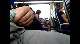 masturbating on a pretty girl...