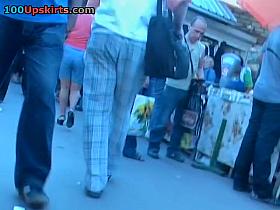 G-string betwixt hot cheeks