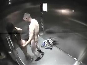 Elevator fun gets caught