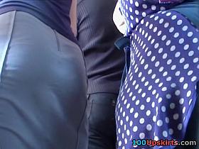 Professional legal age teenager upskirt