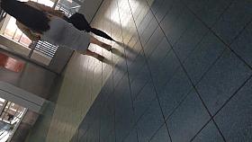 Bubble Butt in Skirt Public 2