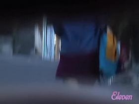 Quick sharking attack with stunned little tramp receiving unexpected gift