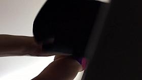 Thong on Blonde Milf