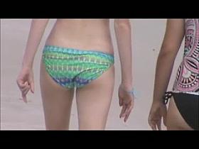 candid beach teen ass shot 44, little jiggle