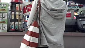 Spandex teen tight ass candid