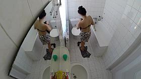 Voyeur hidden cam girl shower Porn toilet