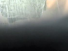 Peeping on my own sister in the bathroom