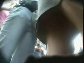 Real upskirt video of hot blonde teen with a cameltoe