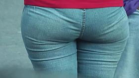 Mrs. tight ass with husband