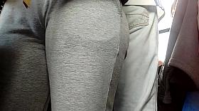 Thin girl with delicious camel toe