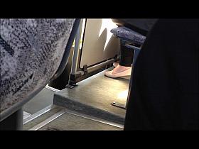 Candid finnish teen feet in flats