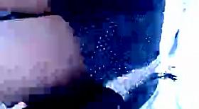 Short skirt in polka dots