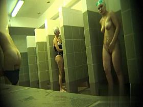 Hidden cameras in public pool showers 205