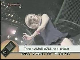 Two professional dancing beauties do their thing in an upskirt porno