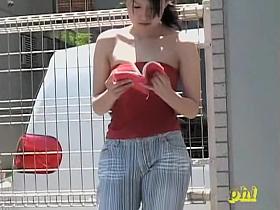 Girl got boob sharked while going through her scrapbook