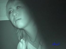 Public cinema with naughty masturbating and ejaculating