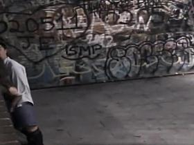 Milf caught masturbating with banana