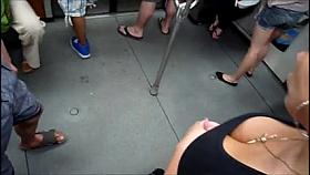 Candid Sexy Big Boobs MILF Cleavage