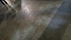 Hot Brunette In Slingback Wedges Heels