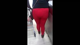 La Negra Mamita Leggins Rojos Culote