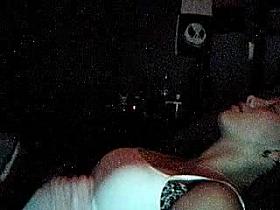 Hacked Webcam White top Masturbation