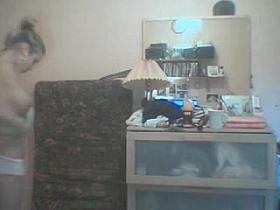 Real Voyeur - Spycam - Getting Dressed Part 2