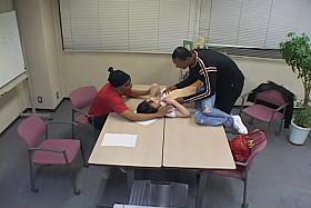 Petite Japanese slut got shagged hard on an audition