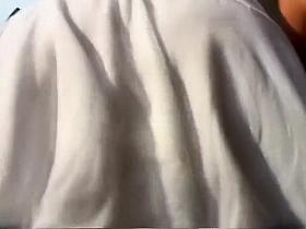 Bubbly butt of a graceful woman