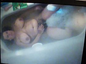 Hidden Cam Hairy BBW Masturbating