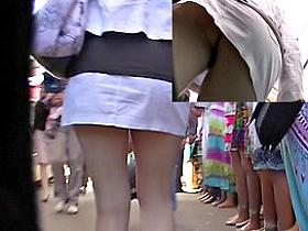Very gripping spy upskirt movie