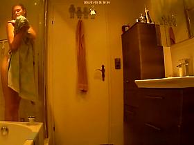 Tight body teen caught in bathroom